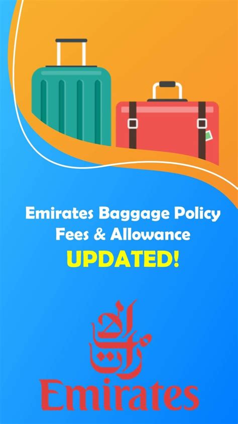 Emirates Baggage Policy Fees Allowance