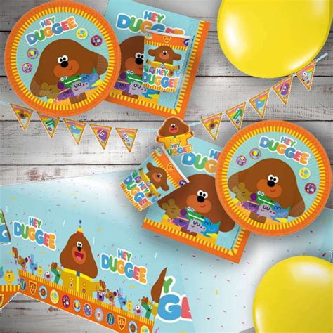 Hey Duggee Party Supplies Birthday Plates Cups Napkins Straws - Etsy