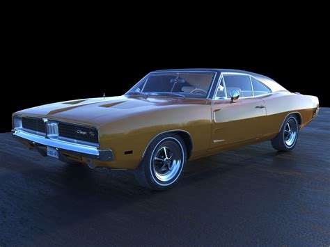 Challenger Dodge 1970 3D Model CGTrader