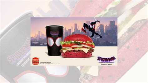 Burger King Offers New ‘spider Man Across The Spider Verse Items