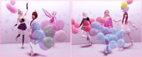 Sims 4 Ccs The Best Balloon Pose By A Lucky Day