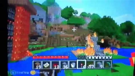 New Minecraft Xbox 360 Redstone Creation Rapid Fire Wall Of Arrows