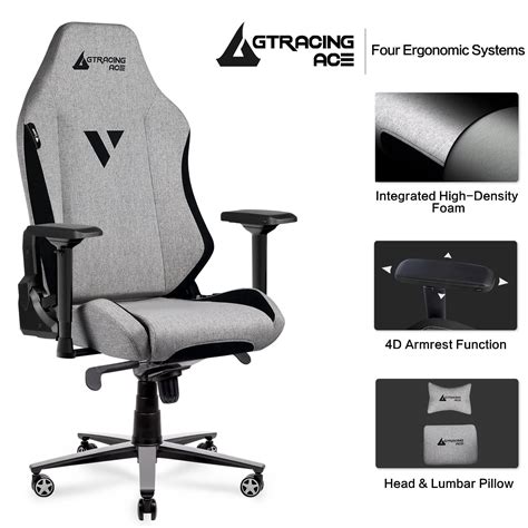 Gaming Chair 350lb Big And Tall High Back Computer Office Chair By