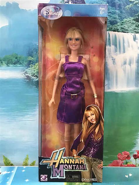 Disney Hannah Montana Popstar Couture Doll In Box 2008 Purple New