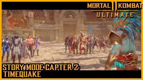 Mortal Kombat 11 Ultimate Story Mode Chapter 2 Timequake Youtube