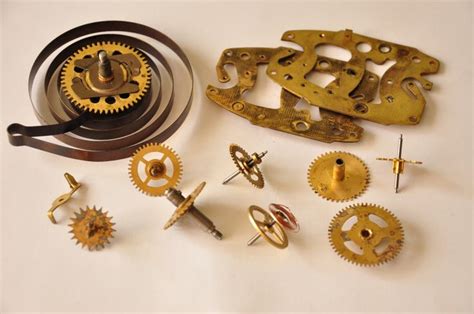 Unique Vintage Clock Parts For Steampunk Crafts