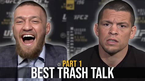 Best Mma Trash Talk Funniest Ufc Trash Talk Youtube