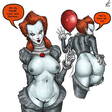 Rule 34 Busty Clown Clown Girl Clown Makeup Female Female Focus