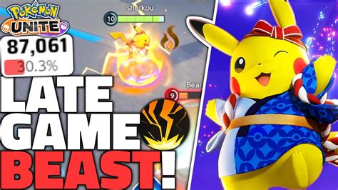 Pokémon Unite Pikachu Full Mage Build Surprised Me😳 Pikachu Build