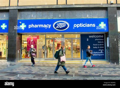 Boots the chemist shop front pharmacy opticians sauchiehall street ...