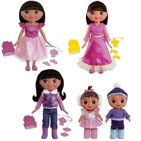 Dora the Explorer Saves Snow Princess Dolls Case