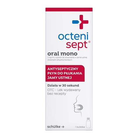 Octenisept Oral Mono 1 mg ml roztwór do stosowania w jamie ustnej 250