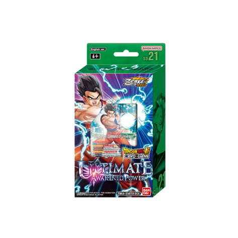 DBS TCG Ultimate Awakened Power Zenkai Starter Deck Limited Co