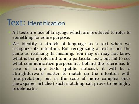 Text Definition Elaboration And Examples