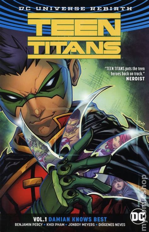 Teen Titans Tpb Dc Universe Rebirth Comic Books