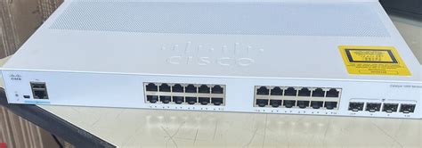 Cisco Catalyst C1000 24t 4g L 24 Port Network Switch 24 Gigabit Ethernet Ports Ebay