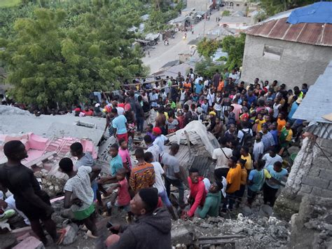 Al Menos Tres Muertos Y Varios Heridos Por Un Sismo En Hait