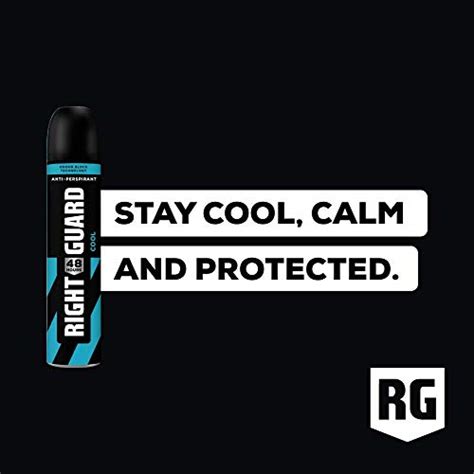 Right Guard Mens Deodorant Total Defence 5 Cool 48h High Performance