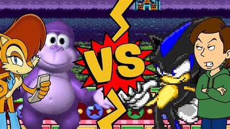 Mugen Battles Sally Acornbonzi Buddy Vs Seelkadoomboris