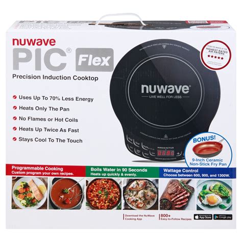 NuWave PIC Flex Precision Induction Cooktop 9 Fry Pan Black 1 Ct Shipt