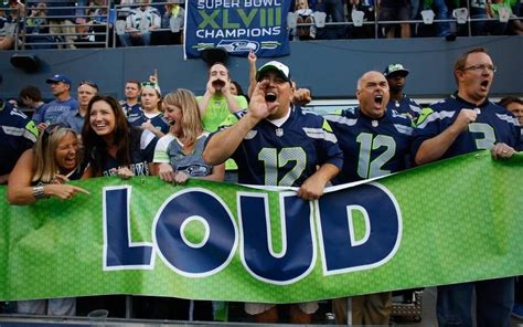 Top 10 Loudest Sports Stadiums In The World Seahawks Fans Seattle