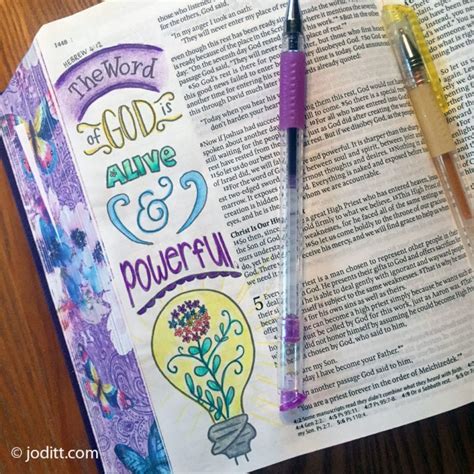 Which Is The Best Journaling Bible Joditt Designs