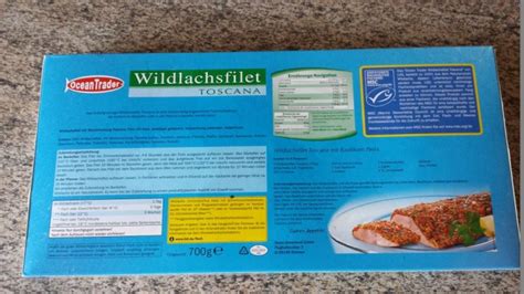 Oceantrader Wildlachsfilet Toscana Kalorien N Hrwerte