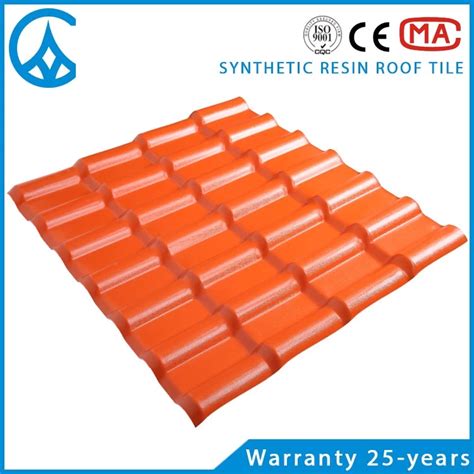 ZXC Green Environment Friendly ASA Synthetic Resin Roofing Tile