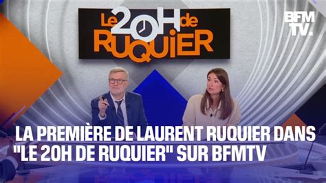 Revoir la première du 20H de Ruquier sur BFMTV