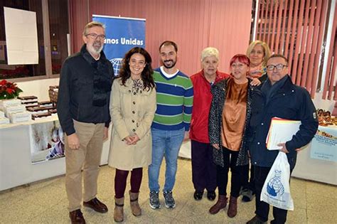 Pilar Zamora Visita El Mercadillo Solidario De La ONG Manos Unidas