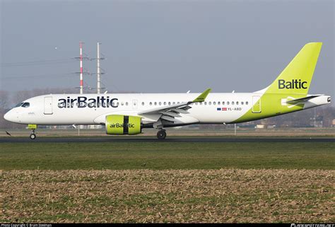 YL ABD Air Baltic Airbus A220 300 BD 500 1A11 Photo By Bram Steeman