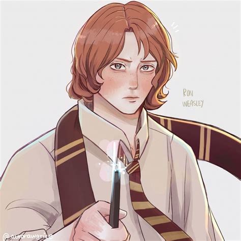 Pin By 𝐜𝐚𝐫𝐨𝐥 On Harry Potter Ron Weasley Art Harry Potter Ron