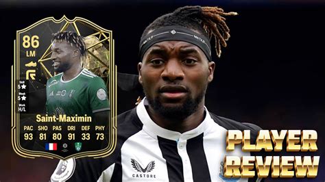 ¡por Fin Tiene 5 5 Review Saint Maximin If 86 Eafc 24 Fifa 24 Youtube