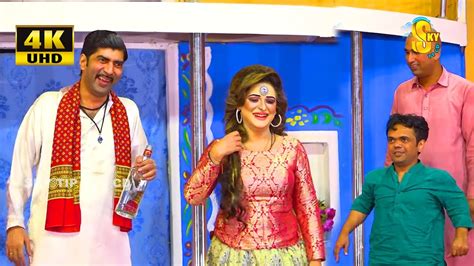 Sajan Abbas And Zareen Lal Imran Shoki Vicky Kodu New Stage Drama