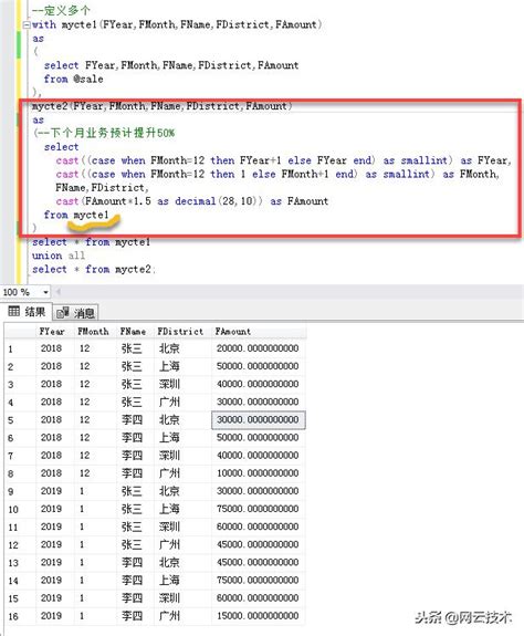 Sqlserver引用了无效的表 数据库大师成长日记：您会用sqlserver中神奇的公用表表达式吗 Csdn博客