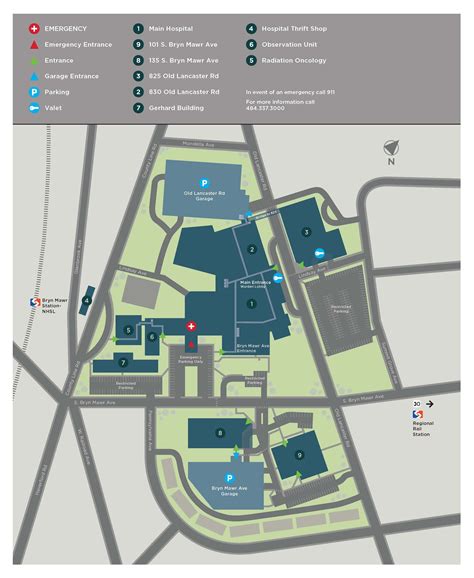 Navigating Our Campus | Patients & Visitors | Bryn Mawr Hospital ...