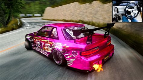 Silvia S Downhill Touge Drifting L Assetto Corsa Thrustmaster