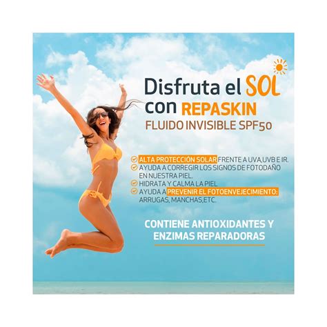 Protector Repaskin Fluido Invisible Spf X Ml Sesderma