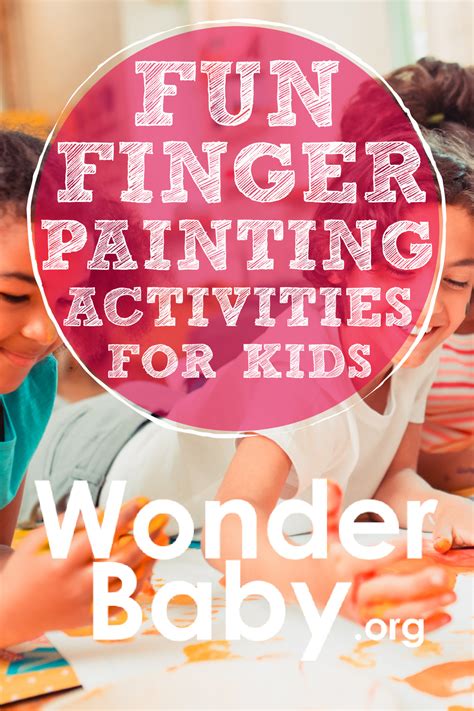 7 Fun Finger Painting Activities for Kids | WonderBaby.org