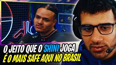 Absolut Reagindo Ao Cariok Falando Sobre Jogar Contra O Shini Youtube