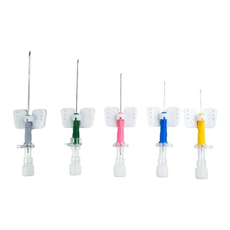 Disposable Safety Butterfly Type Iv Cannula With Different Color China Iv Cannula And Pen Type