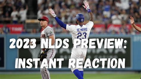 2023 NLDS Preview Diamondbacks Advance What Does It Mean For Dodgers