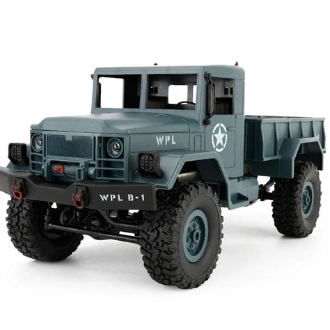 WPL WPLB 1 1 16 Military Truck RC 2 4G 4WD RC Crawler Off Road RTR Car