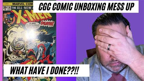 Cgc Comic Unboxing Gone Wrong I Need Your Help Guys Youtube