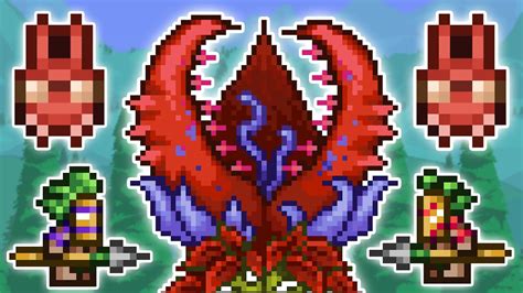 So I Fought Enraged Plantera As A Summoner Terraria 1 4 Summoner Master Mode Youtube