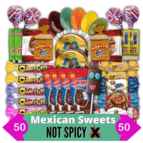 Buy Las Posadas Mexican Sweets Candy 50 Pcs Bulk Candy Variety Pack