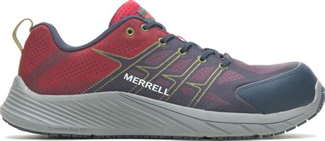 Mlj005035 Merrell Moab Flight Cf Mens Comp Toe Eh Slip Resistant Low Athletic Work Shoe