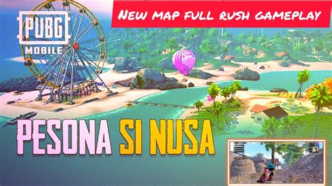 New Nusa Map Full Rush Gameplay Bgmi New Nusa Map Full Rush