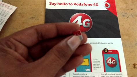 How To Get Vodafone 4G Sim At Ur Door Step YouTube