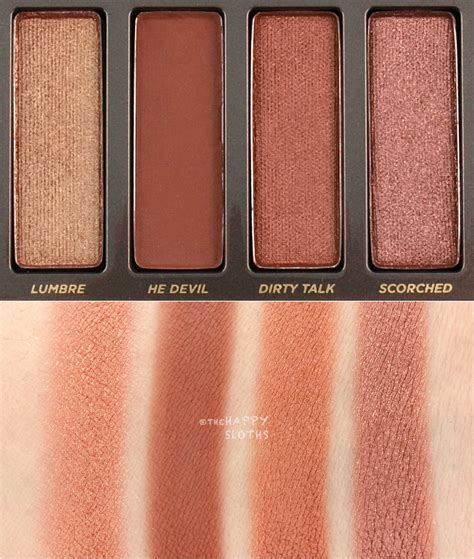 Urban Decay Naked Heat Eyeshadow Palette Review And Swatches The